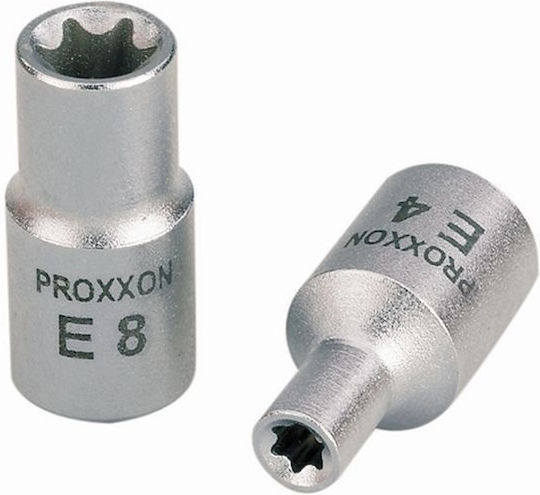 Proxxon Καρυδάκι Torx με Καρέ Υποδοχής 1/4" Μέγεθος E8