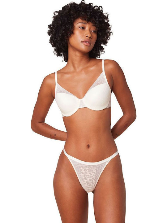 Triumph Γυναικείο String Εκρού