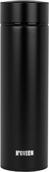 N'Oveen Thermosflasche 450ml Schwarz