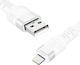 Orno USB-A zu Lightning Kabel 12W Weiß 2m (CABEXCWHPLIGH2.0DMIX)