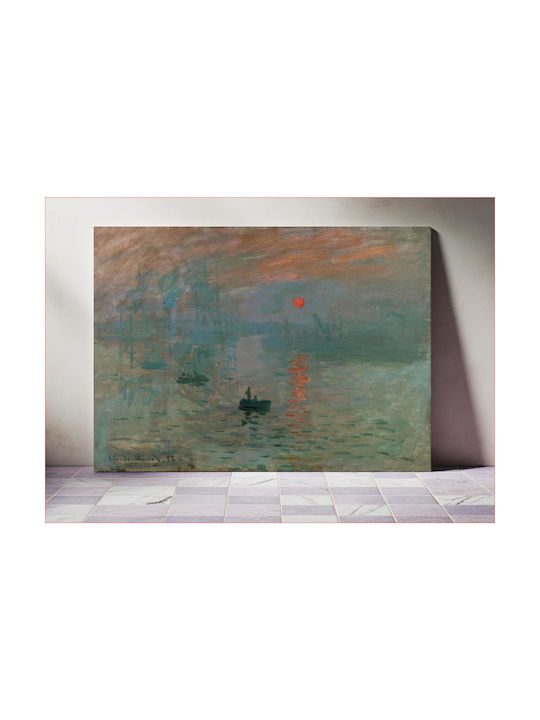 Claude Monet's Impression, Sunrise (1872) Paint...