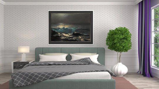 Moonlight Πίνακας Ξύλινος 90x60cm