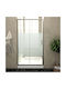 Orabella Viva Shower Screen for Shower with Sliding Door 140x180cm Serigrafato