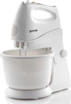 Gorenje Mixer with Plastic Container 2lt 450W White