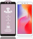 9h Hd Full Face Tempered Glass (Redmi 6/6a)