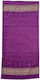 Beach Towel Cotton Purple 140x70cm.