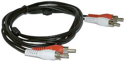 Microconnect AUDCC5 2x RCA Мъжки - 2x RCA Мъжки 5м