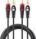 Libox Cable 2x RCA male - 2x RCA male 3m KAB-POŁ-0040
