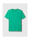 GAP Παιδικό T-shirt simply green