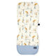 La Millou Stroller Seat Liner Double Sided 36.5x85x2cm Blue