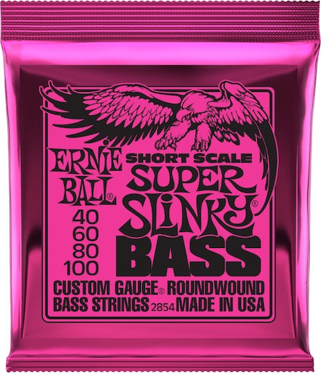 Ernie Ball Ball 2854 Super Slinky Short Scale Single String Nickel Wound Bass