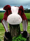 Cow Kids Beanie Fur Burgundy