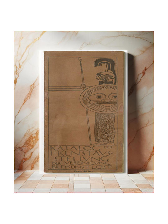 Catalog 1st Exhibition .vienna Secession March June 1898 Painting on Canvas 60x90cm