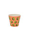 QuyCup Cană Ceramică cu Capac Multicoloră 90ml 1buc