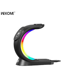 WK Wireless Charger (Qi Pad) 15W Blacks (WP-U169)