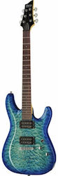 Schecter C-6 Plus Obb Ηλεκτρική Κιθάρα Heavy με Θήκη Burst