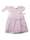 Evita Kids Dress Short Sleeve Pink