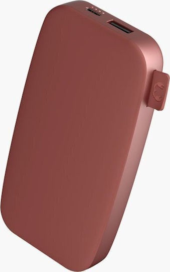 Fresh 'n Rebel Power Bank 12000mAh 20W with USB-A Port and USB-C Port Power Delivery Safari Red