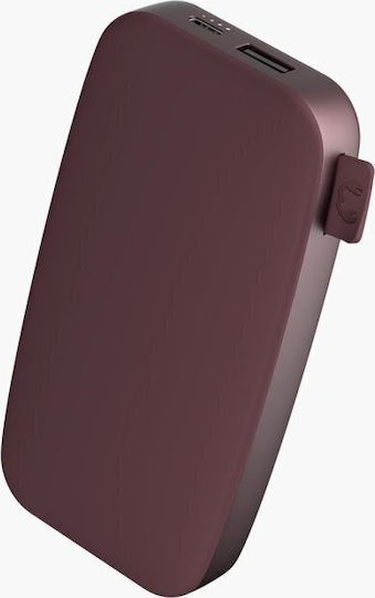 Fresh 'n Rebel Power Bank 12000mAh 20W με Θύρα USB-A και Θύρα USB-C Deep Mauve