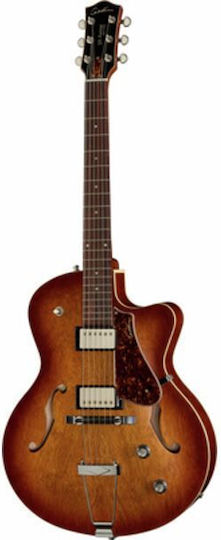 Godin 5th Ave Cw Kingpin Ii Hb Ηλεκτρική Κιθάρα Burst με Θήκη