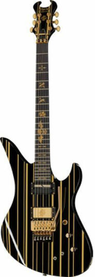 Schecter Custom Electric Guitar Heavy with S Pickup Configuration Black