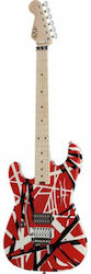 EVH Striped Lh Rbws Chitară Electrică Neagră EVH Striped Lh Rbws Chitară Electrică Neagră
