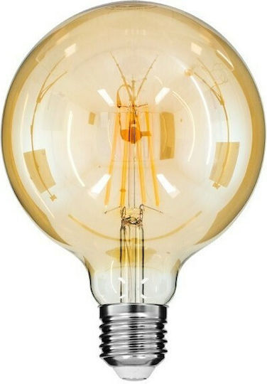 Bec LED 10W 180mm pentru Soclu E27 Alb cald