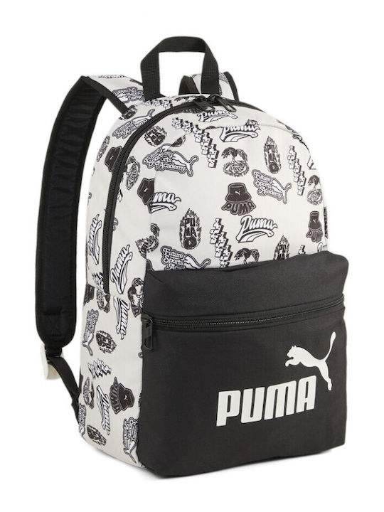 Puma School Bag Backpack Junior High-High School in White color 13lt