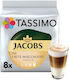 Tassimo Capsules Espresso Latte Macchiato Vanilla Vanilla Compatible with Machine Tassimo 8caps,tobolek