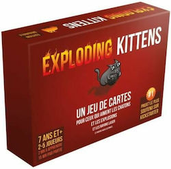 Asmodee Επιτραπέζιο Παιχνίδι Exploding Kittens (FR) για 2-5 Παίκτες 7+ Ετών