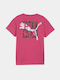 Puma Women's Athletic T-shirt Pink