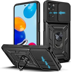 Bodycell Slide Back Cover Durable Black (Redmi Note 12 Pro / Poco X5 Pro)