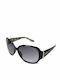 Guess Women's Sunglasses with Black Plastic Frame and Black Gradient Lens GF0284 01B