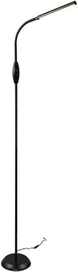 Trio Lighting LED Stehleuchte H145xB21cm. mit Einstellbarem Weißem Licht 700lm Schwarz
