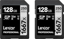 Lexar Professional SDXC 128GB Class 10 U3 UHS-II