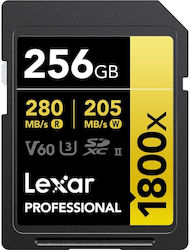 Lexar Professional 1800x SDXC 256GB Clasa 10 U3 V60 UHS-II