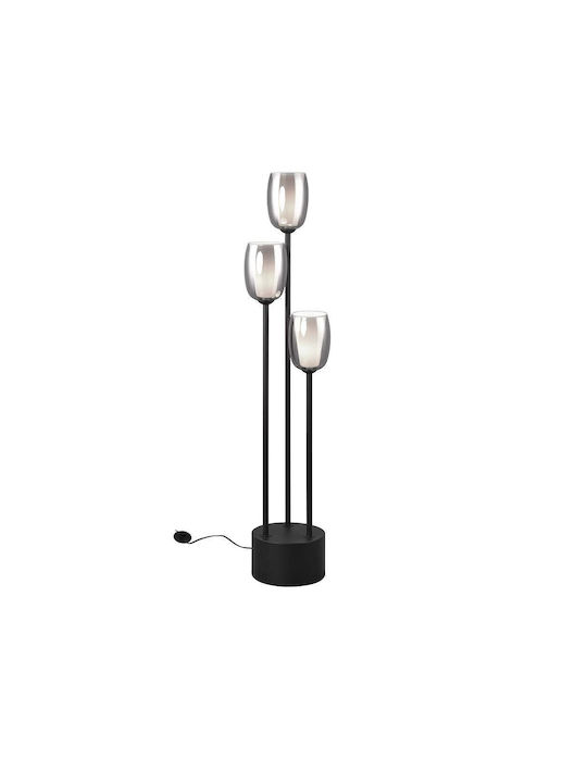 Trio Lighting Floor Lamp with Socket for Bulb E14 Silver
