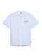 Napapijri Herren T-Shirt Kurzarm White