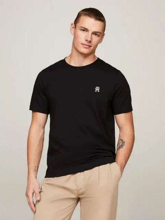 Tommy Hilfiger Men's Short Sleeve T-shirt Black