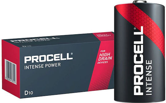 Procell Alkaline Batteries D 1.5V 10pcs