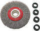 Proline 32542 Werkzeugdrahtbürste 125mm