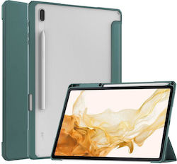 Rezistent la apă Silicon / Piele / Piele artificială Transparent Samsung Galaxy Tab S8+ EDA002846901B
