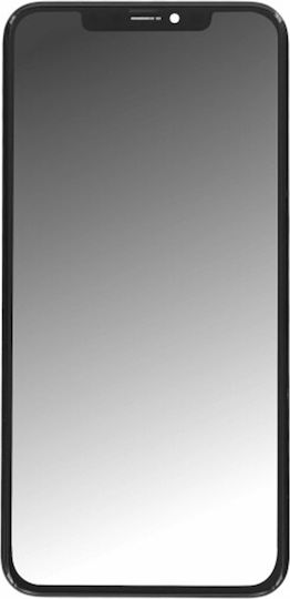 Екран In-cell Lcd Display със Сензорен Механизъм и Рамка за iPhone X (Черен)
