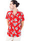 Short-sleeved Shirt Floral Multicolour