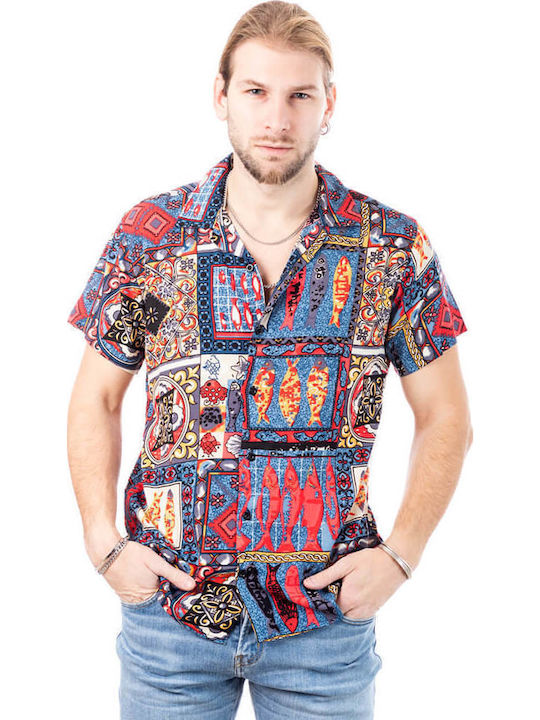 Camp Costa Cămașă Regular Fit Multicolor