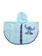 Lilo Stitch Waterproof Kids Casual Short Coat with Hood Light Blue