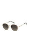 Tommy Hilfiger Unisex Sunglasses with Rose Gold Metal Frame and Brown Gradient Lens