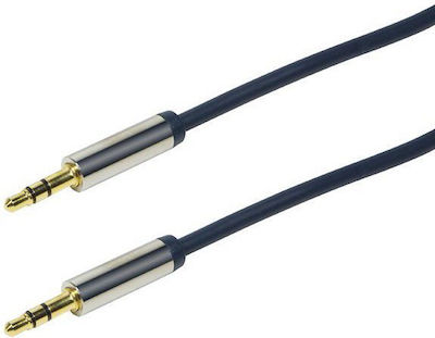 LogiLink 3.5mm male - 3.5mm male Cable Black 1m (CA10100)