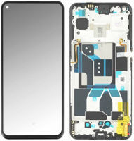 Realme Οθόνη με Μηχανισμό Αφής και Πλαίσιο για Realme GT 5G (Μαύρο)