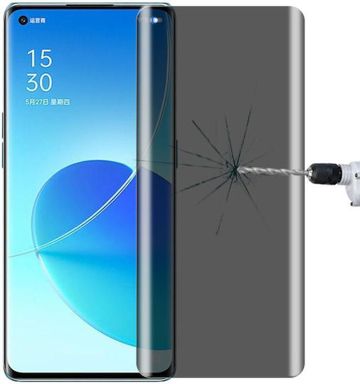 5g 3D 0.3mm Privacy Tempered Glass (Oppo Reno6 Pro)